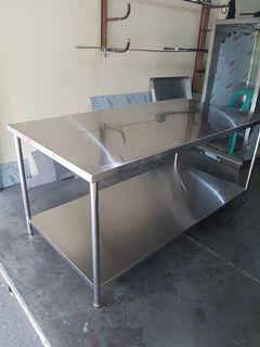 Preparation table 2 layers  304 Pure stainless