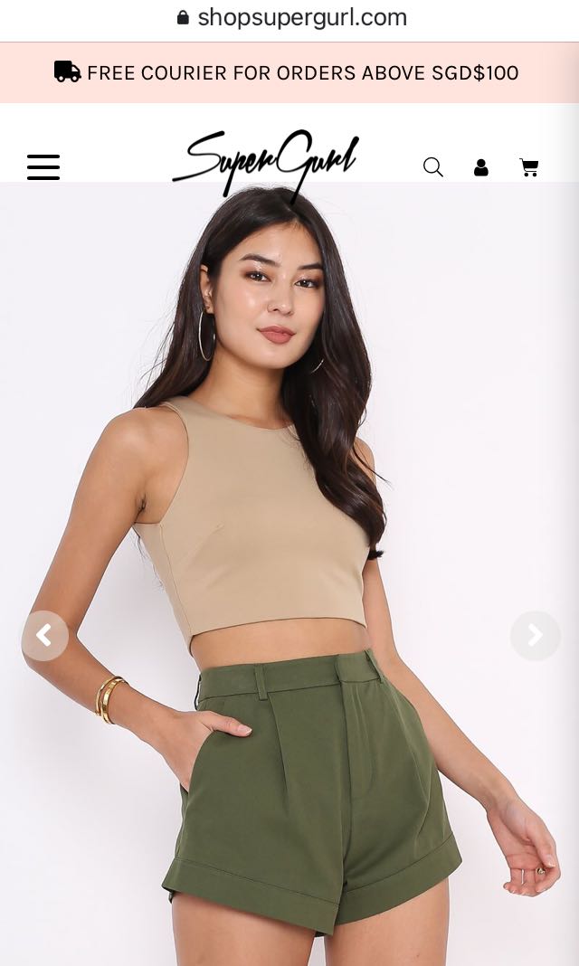 RANAE RACER TOP(Sandstone Nude), Women's Fashion, Clothes, Tops on