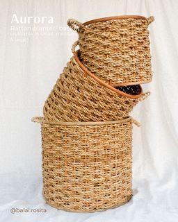 Rattan Basket/Planter (Aurora)