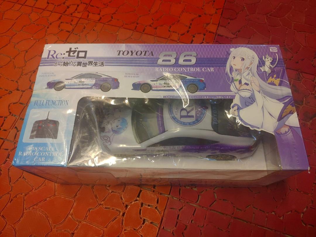 ReZero anime remote control car, Hobbies & Toys, Toys & Games on Carousell