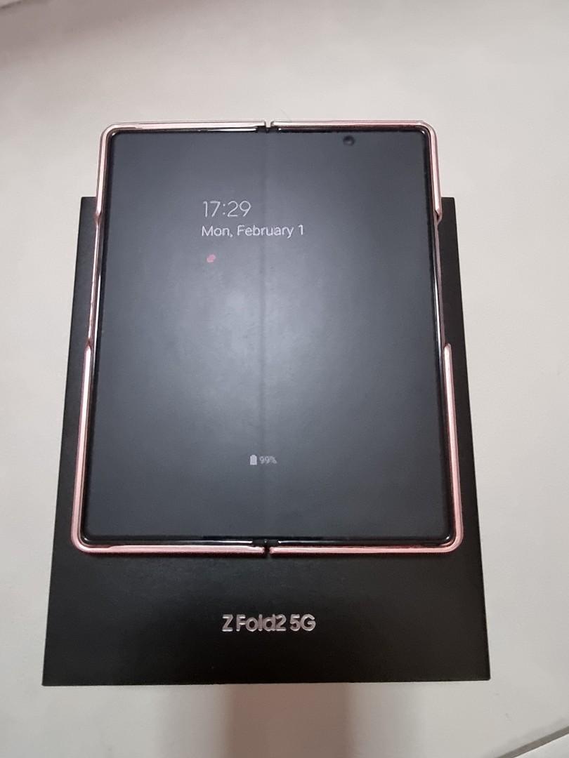 Samsung Galaxy Z Fold2 256gb Mystic Bronze Mobile Phones Tablets Android Phones Samsung On Carousell