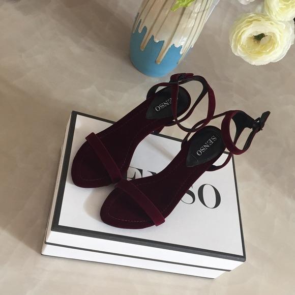 Senso Tyra I Wine Velvet High heel Size 42 Classy Comfortable Stilletos