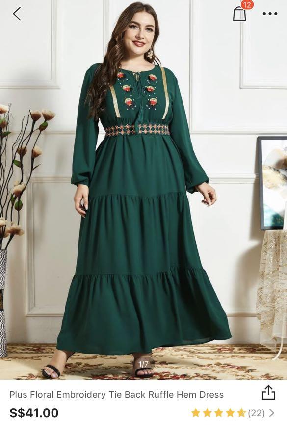 shein plus size maxi dresses