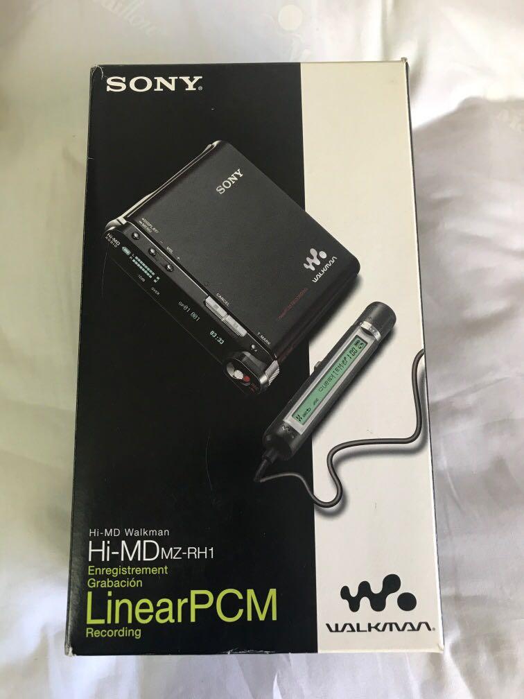 MD機.Sony MZ-RH1 (New黑色/絕版頂級/超稀有), 音響器材, 可攜式音響
