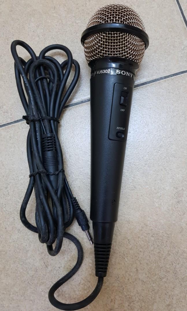 Sony Wired Karaoke Mic 1 Unit Electronics Audio On Carousell
