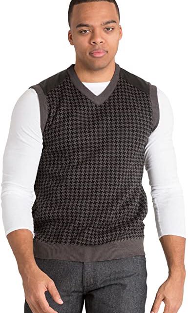 structure sweater vest