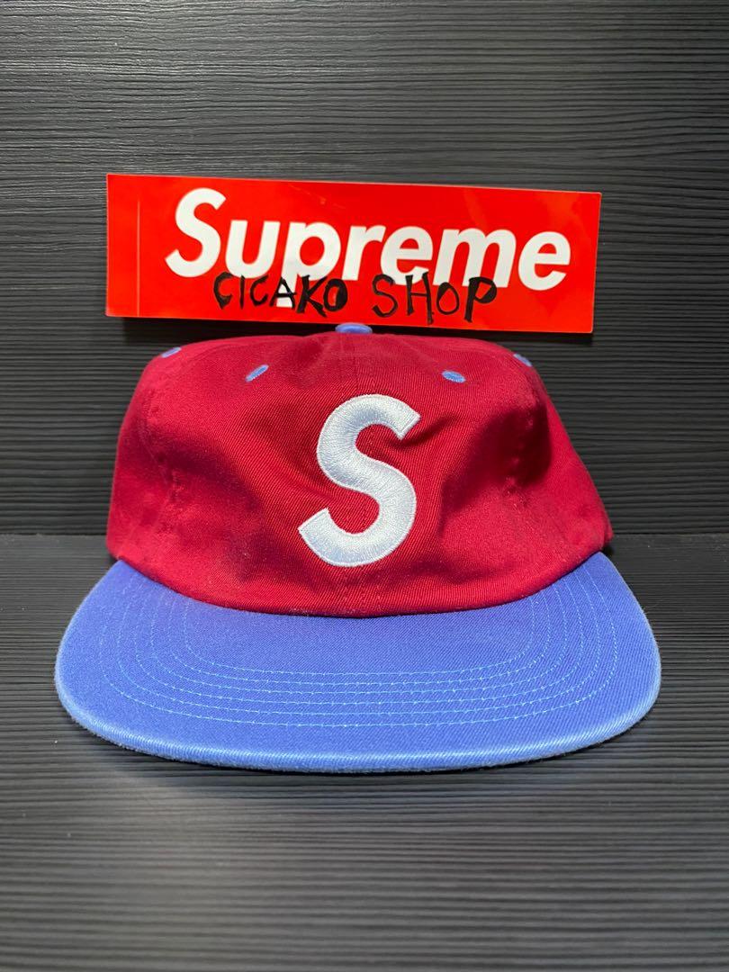 公式ウェブサイト Supreme 2-Tone Cap 6-Panel Logo S Washed キャップ