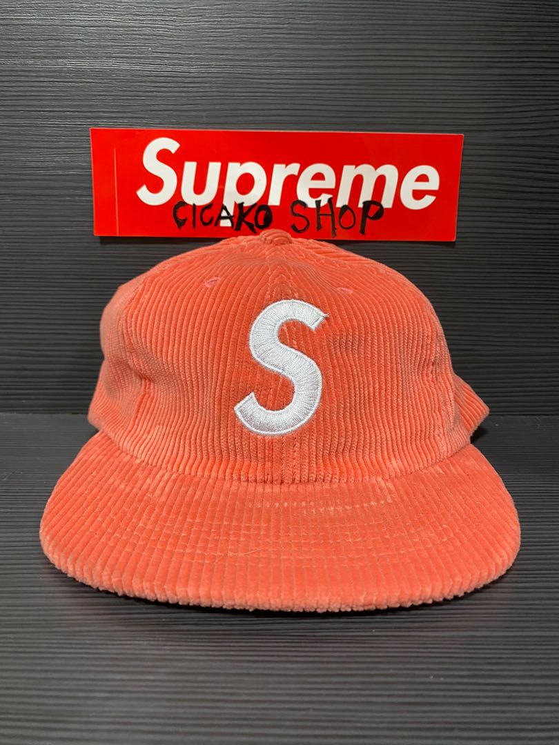 Supreme Pigment Canvas S Logo 6-Panel - 帽子