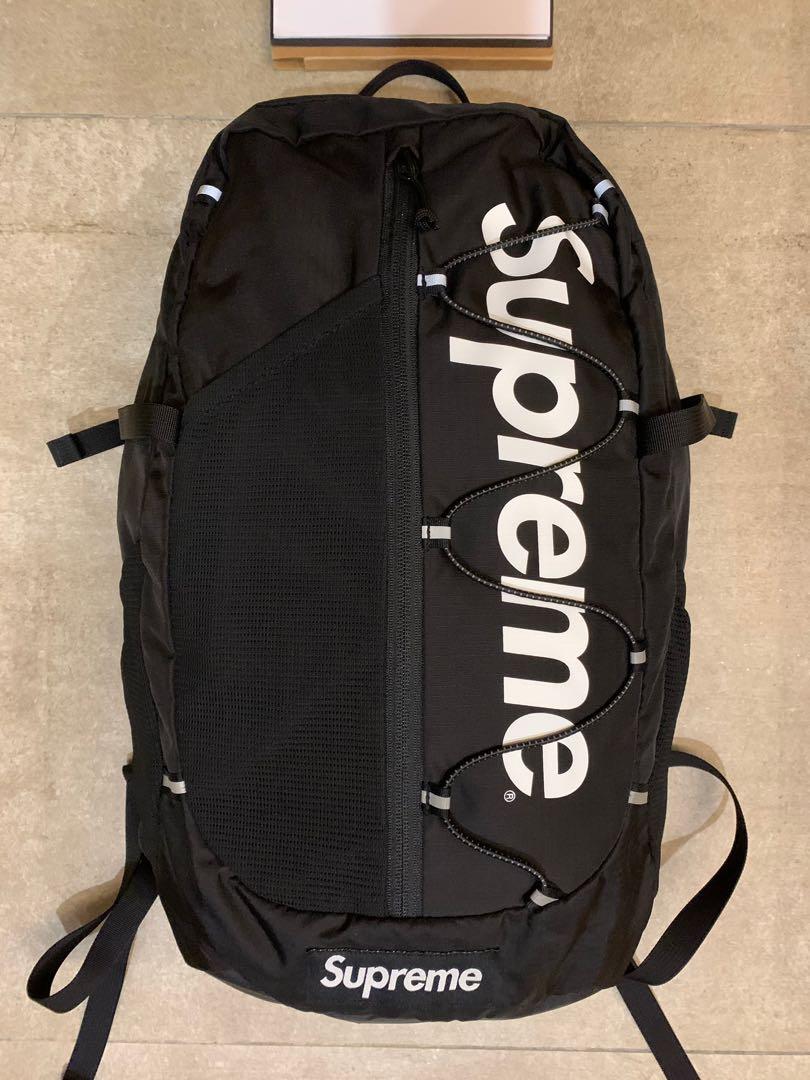 Supreme SS17 acid green backpack, Men's Fashion, Bags, Backpacks on  Carousell