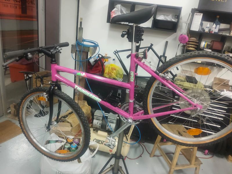 Vintage thunderbird shop bicycle