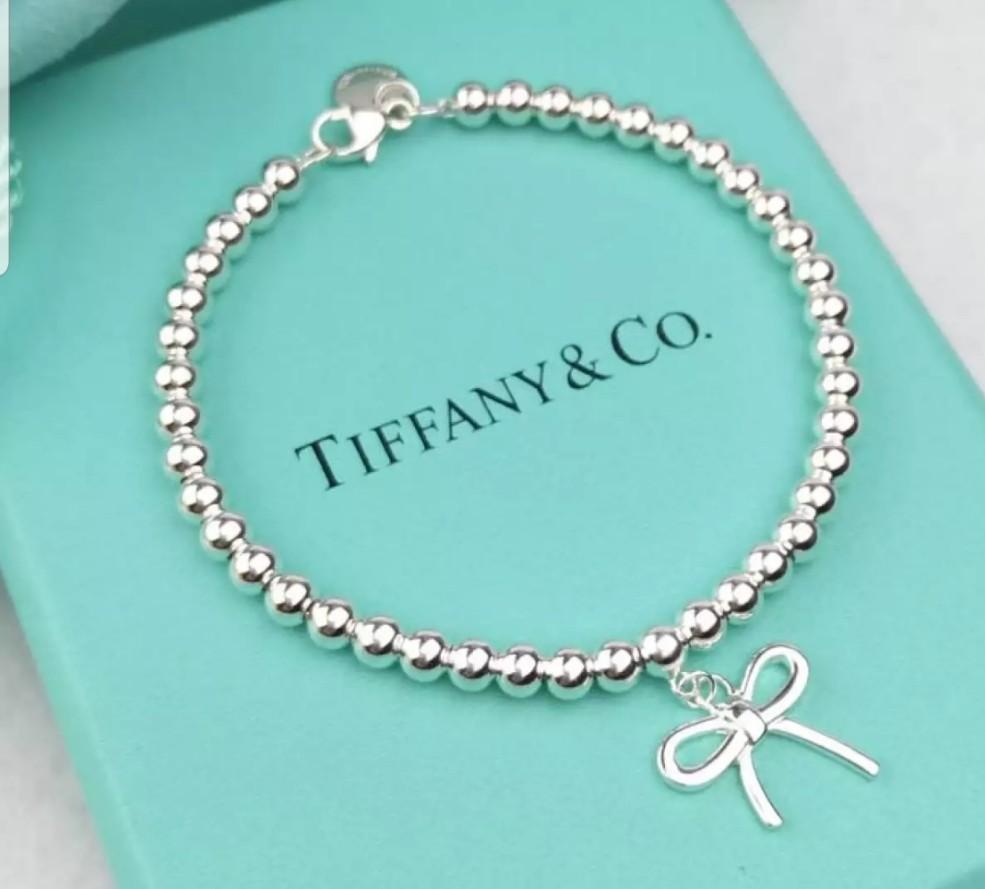 Tiffany \u0026 Co Bracelet 925 Sterling Bow 