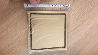 Toilet Drain Cover (Gold colour)