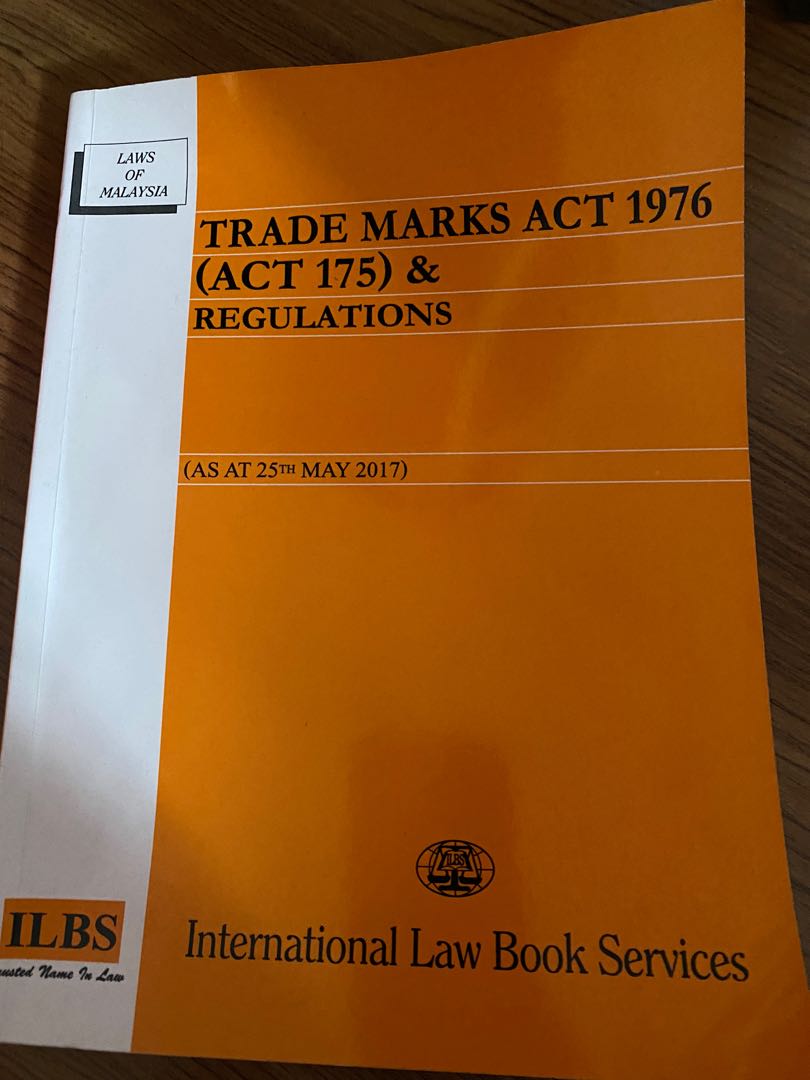 Trade Marks Act Textbooks On Carousell