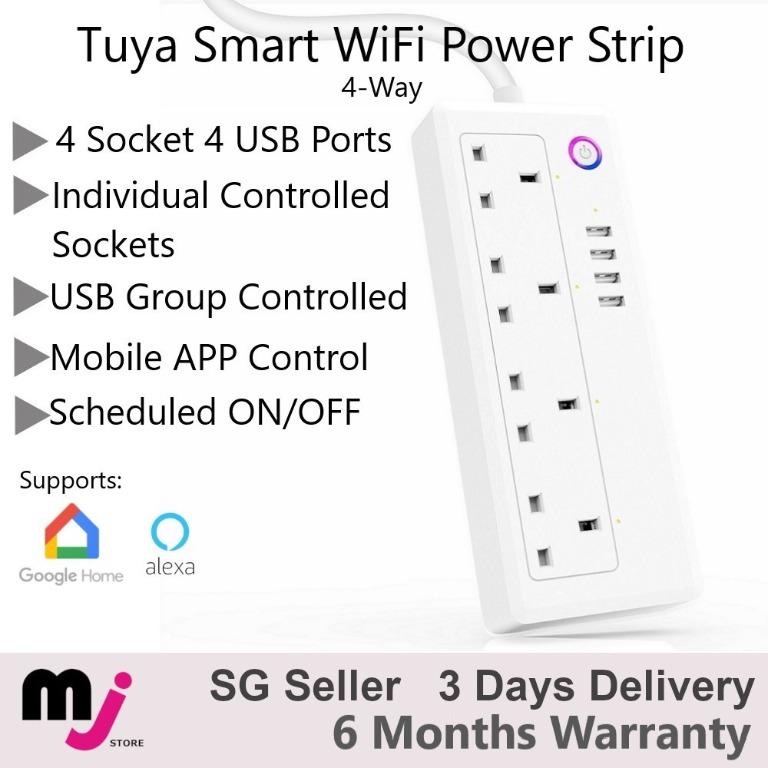 tuya smart app controlled wifi power