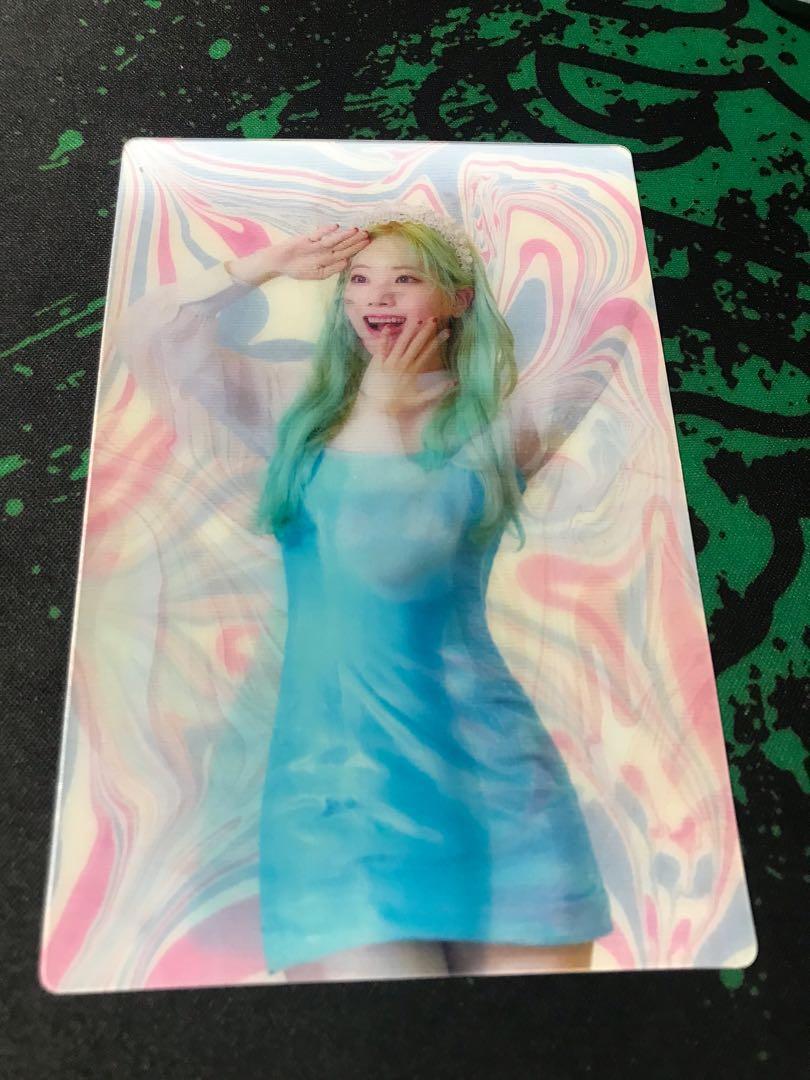Twice Dahyun Lenticular Photocard Fancy Hobbies Toys Memorabilia Collectibles K Wave On Carousell