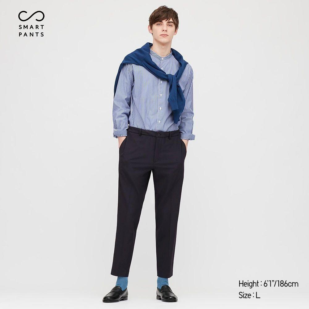 EZY Ankle Pants  Ankle pants outfit, Pants outfit men, Uniqlo