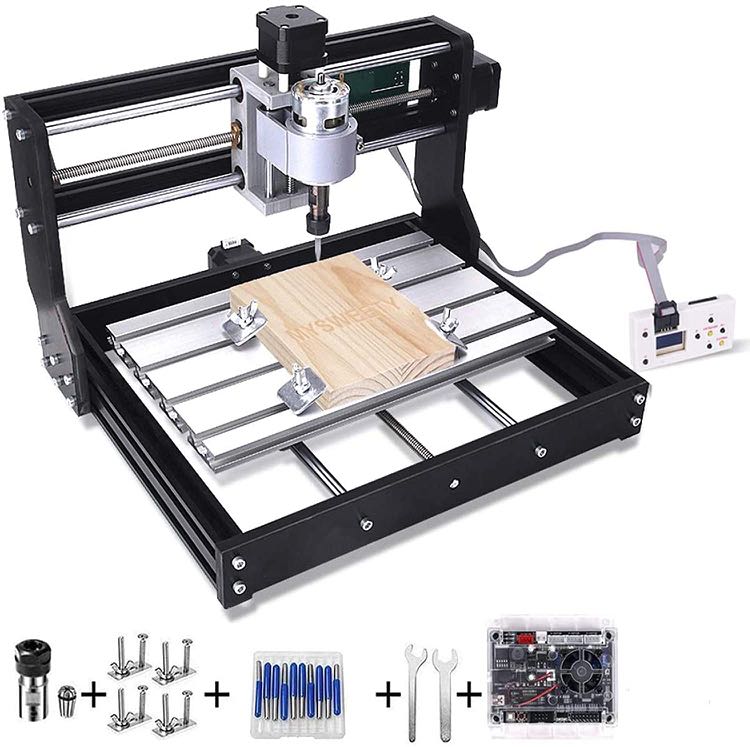 Upgraded CNC 3018 Pro CNC Machine,Mini 3 Axis CNC Machine