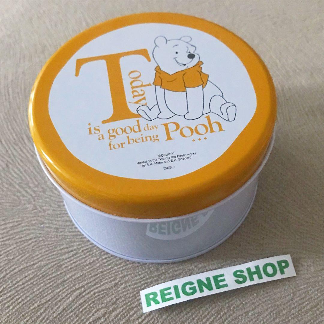 WINNIE THE POOH TIN CAN CASE (Category: Storage Boxes & Baskets) located in Pasig City. Submitted by reigneshop (Listing ID 1066895212, Image 1). Description: .