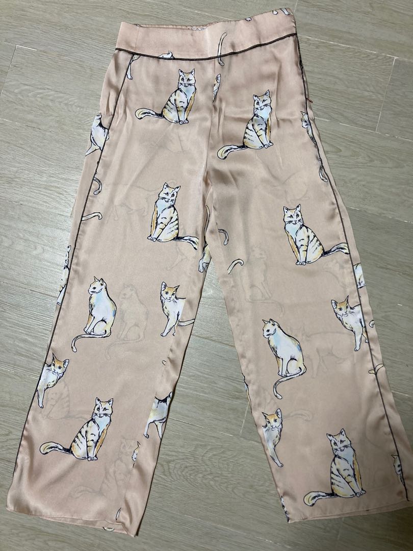 zara cat pants
