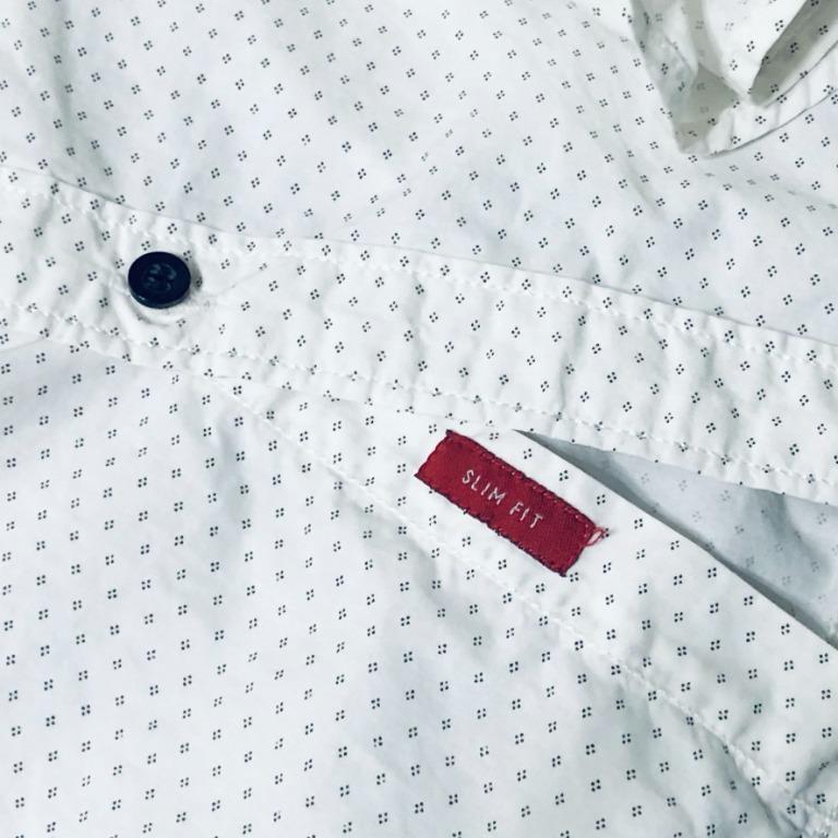 Zara man long sleeve men's formal shirt, kemeja (L size), Men's Fashion