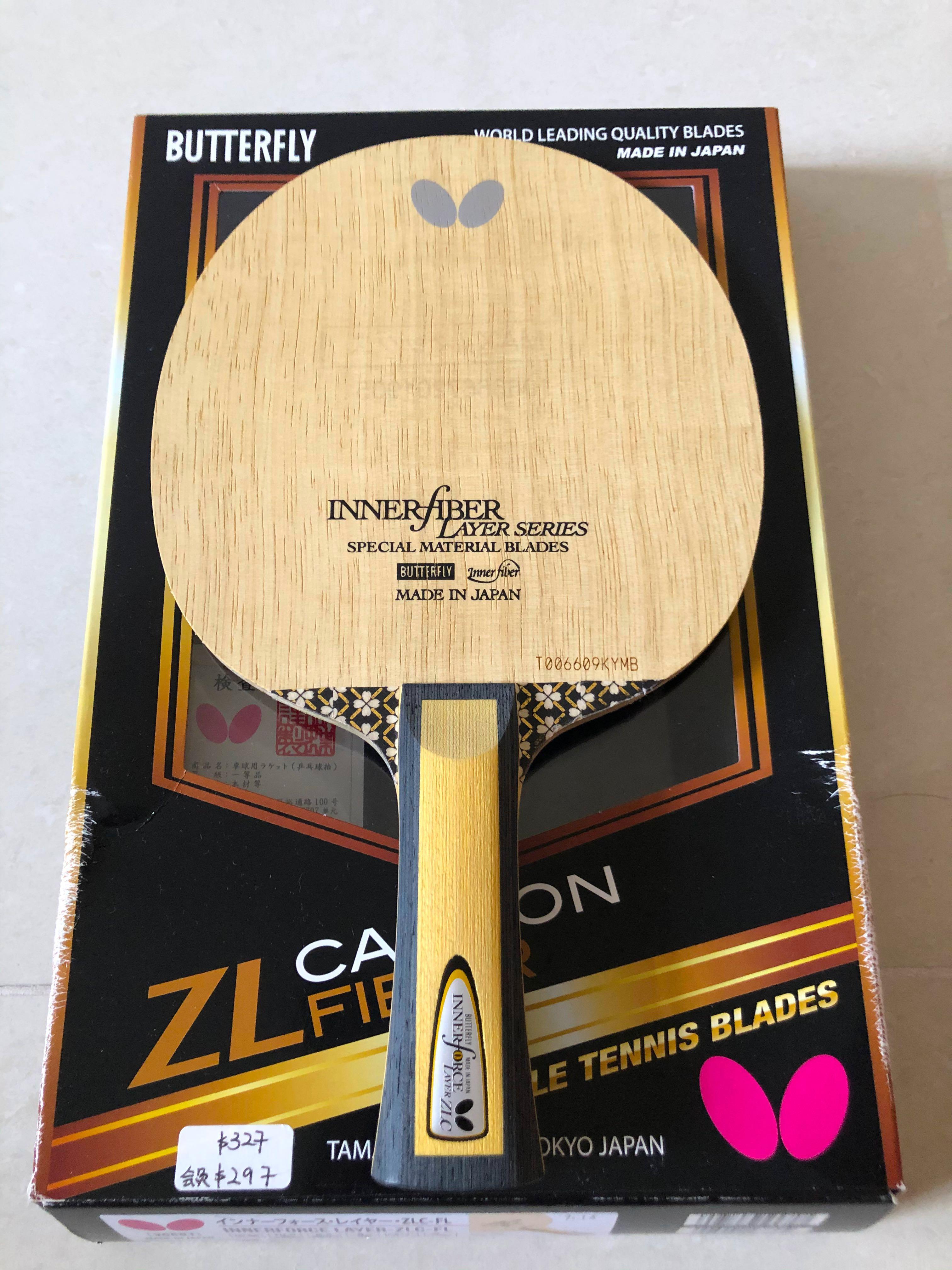 NEW Butterfly Table tennis racket inner force layer ZLC FL attack shak 36681 