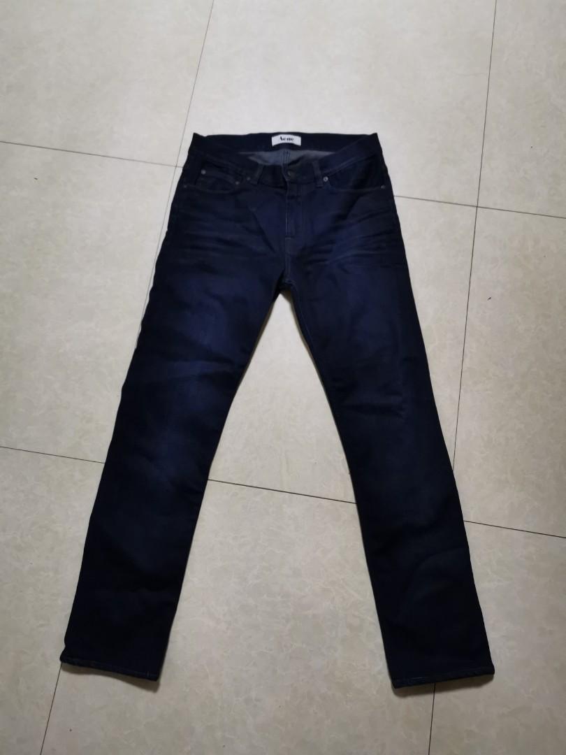Acne ace oreo jeans, Men's Fashion 