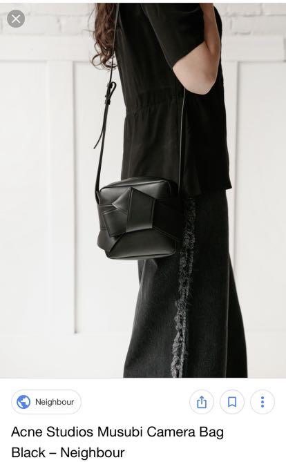 Acne Studios Musubi Camera bag SOLD