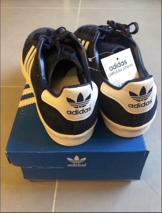 Adidas Campus 80s Japan Navy Size US9.5, 男裝, 鞋, 西裝鞋