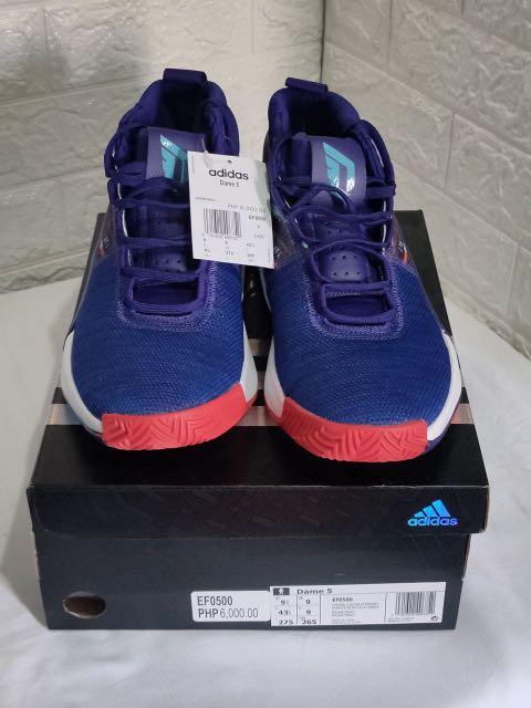Dame 5 hotsell purple and red