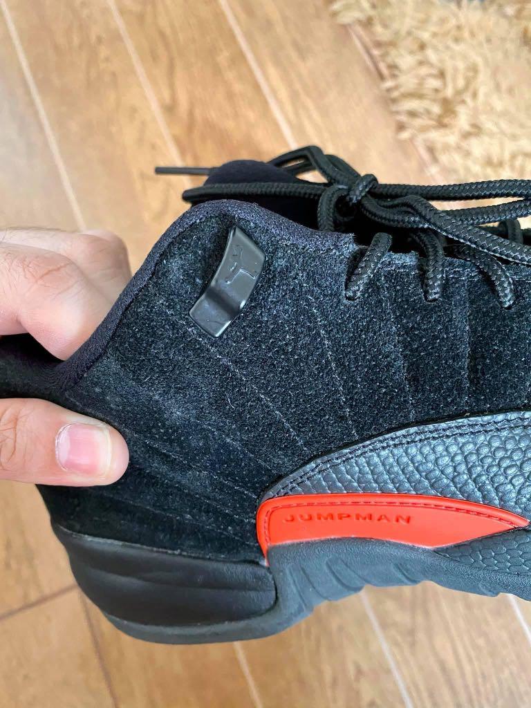 Air Jordan 12 Retro Low Black/Max Orange, Women's Fashion, Footwear,  Sneakers on Carousell