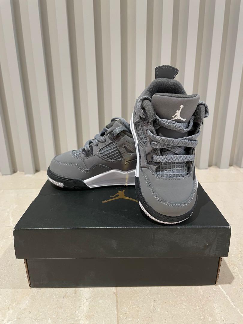 Air Jordan 4 Retro Infant Babies Kids Babies Kids Fashion on
