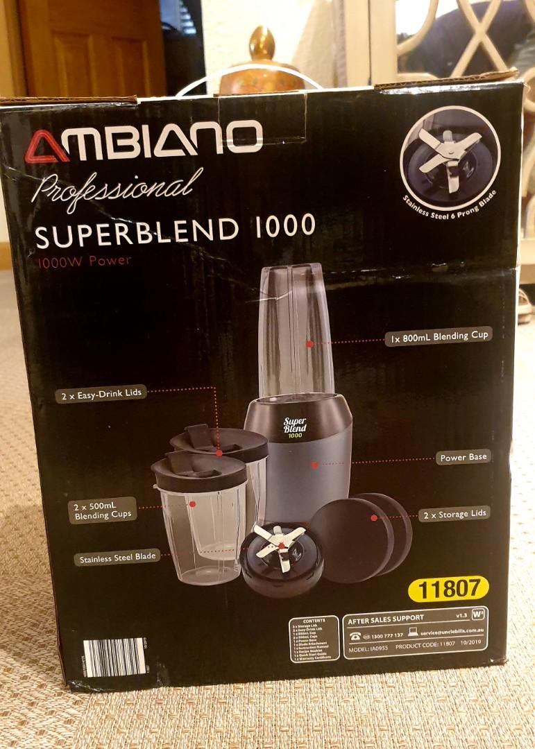 Ambiano Professional Superblend 1000 Nutribullet, TV & Home Appliances