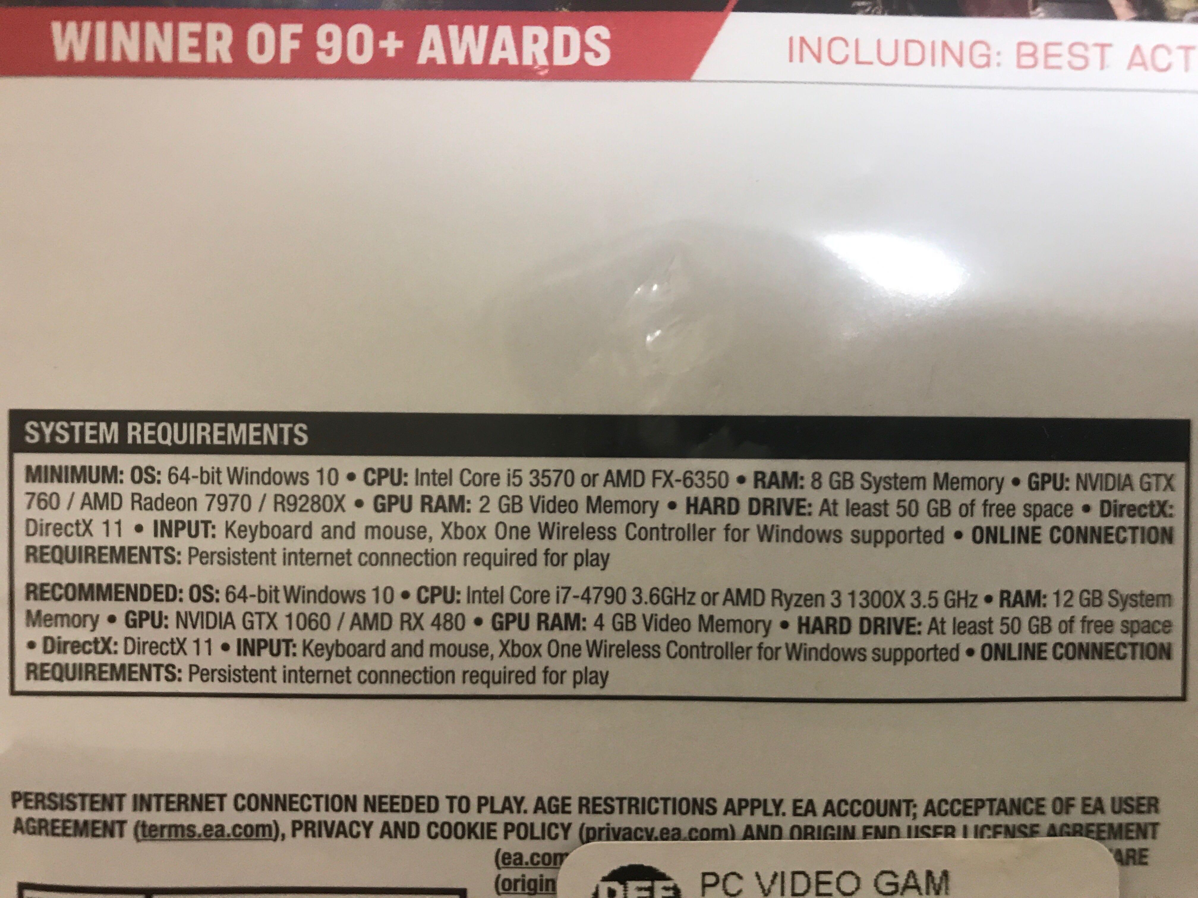 Anthem PC Game (Category: PlayStation) located in Santa Rosa. Submitted by bebs_11 (Listing ID 1068680303, Image 3). Description: .