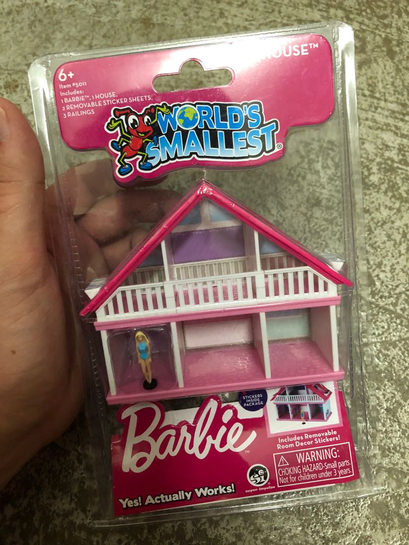 World's smallest best sale barbie dream house