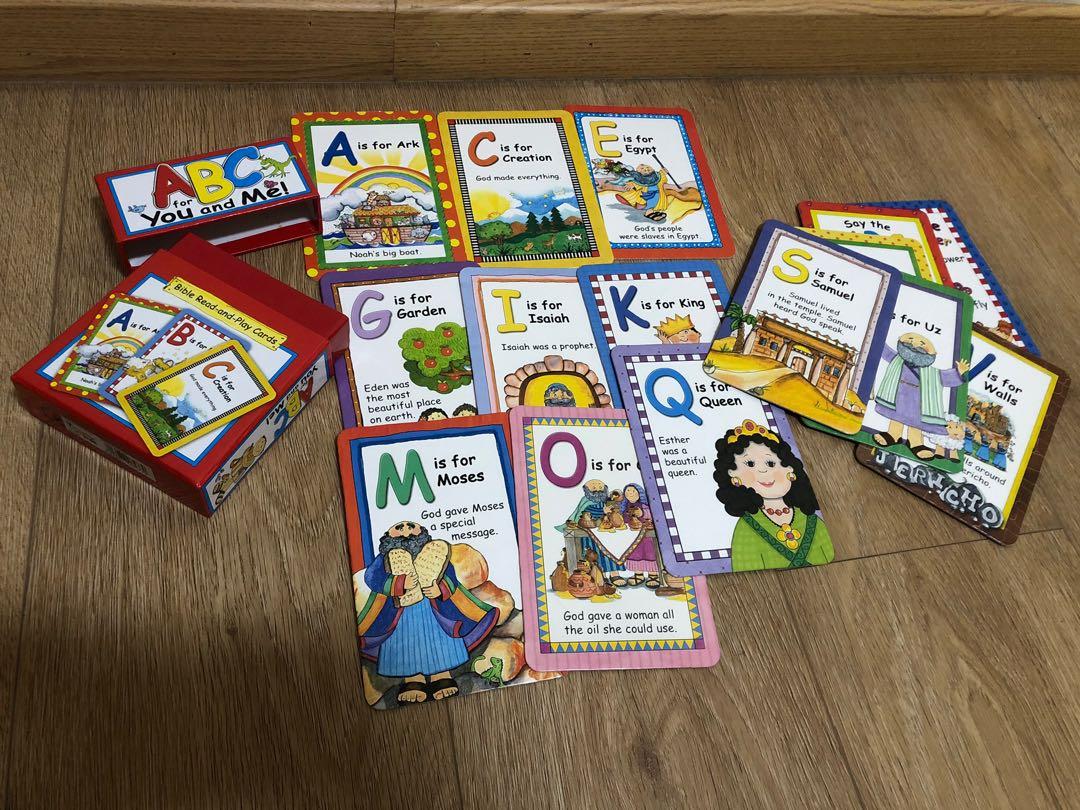 Bible AZ flashcards w free ring bound AZ flashcards), Hobbies