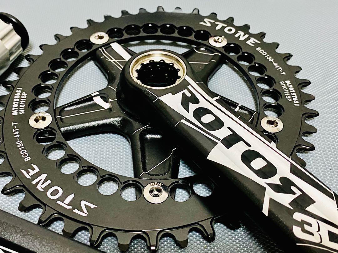 Rotor 3df Crankset Rotor 3D+ Crank Set 11 Speed 52/36T NoQ The