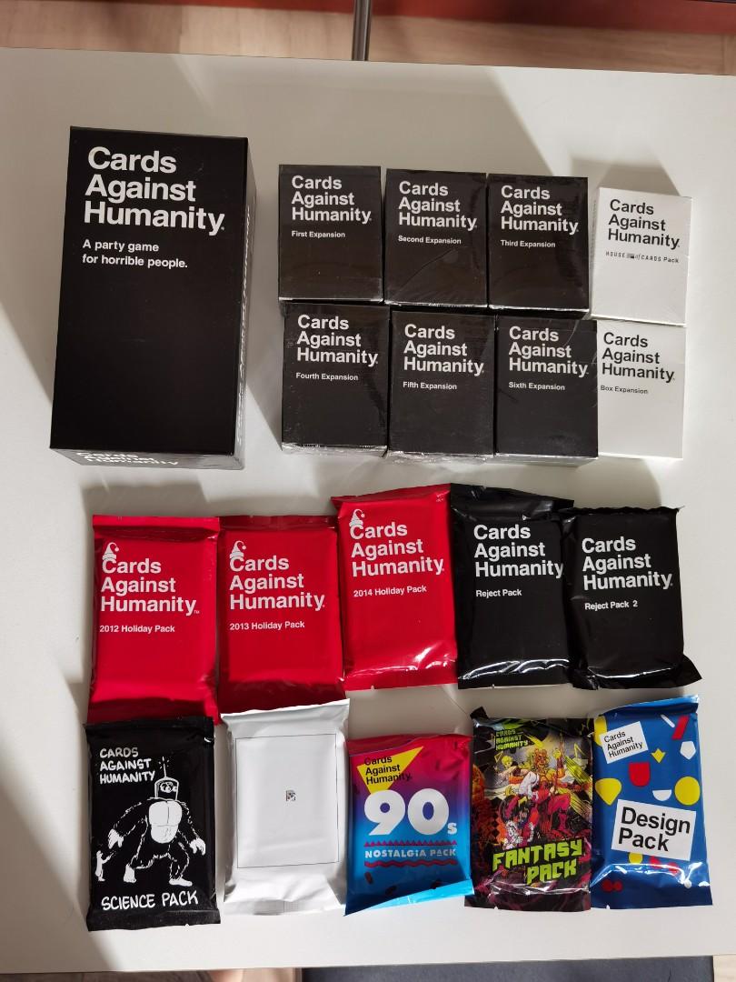 CARDS AGAINST HUMANITY Chosen People Pack Brand New Sealed $42.61 -  PicClick AU