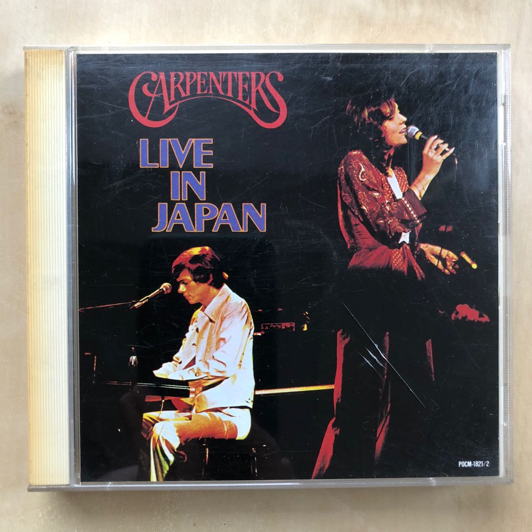 CD丨Carpenters Live in Japan (2CD) 日本版 木匠樂隊, 興趣及遊戲, 音樂樂器 & 配件, 音樂與媒體