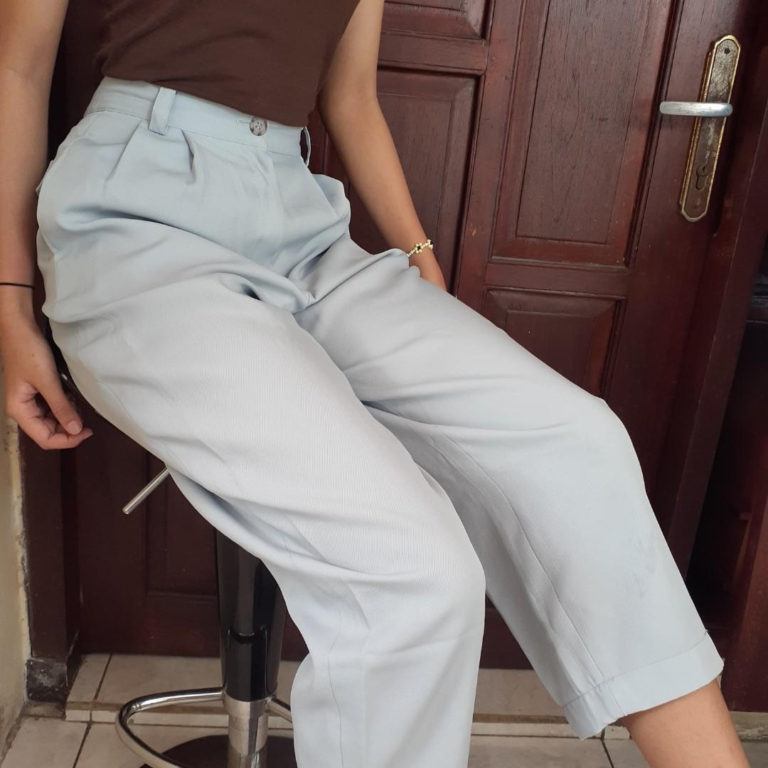 Celana Bahan Harry Styles, Fesyen 