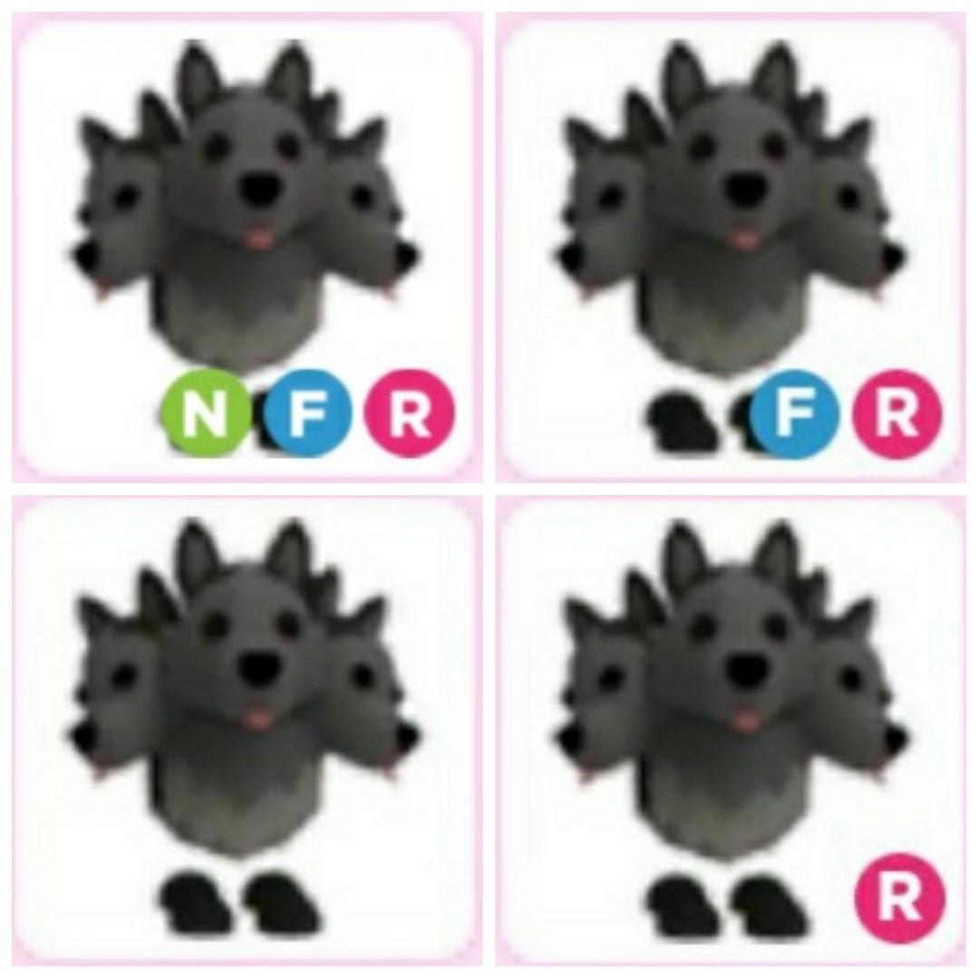Cerberus Normal NFR Adopt me pet Roblox, Video Gaming, Gaming ...