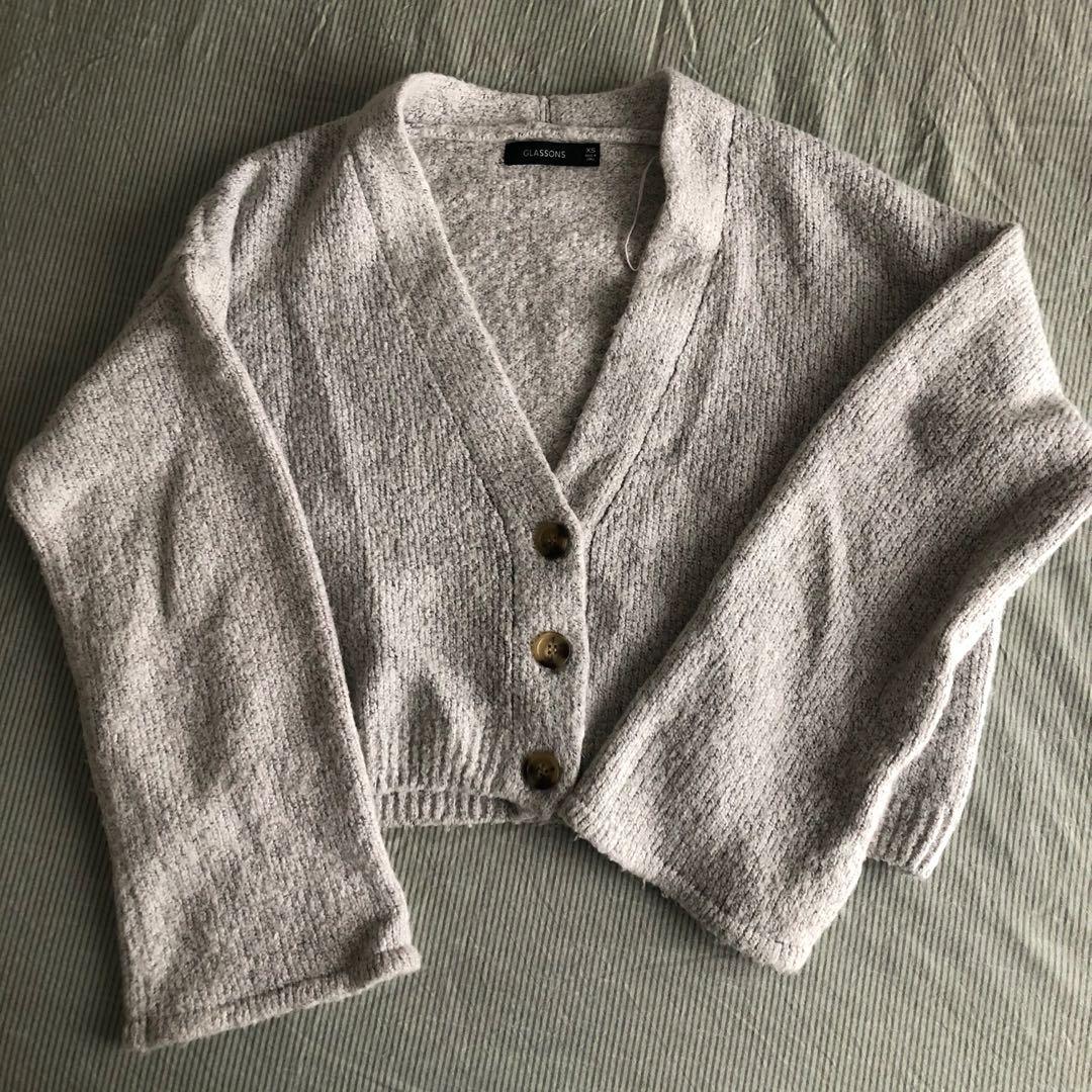 glassons chunky knit cardi