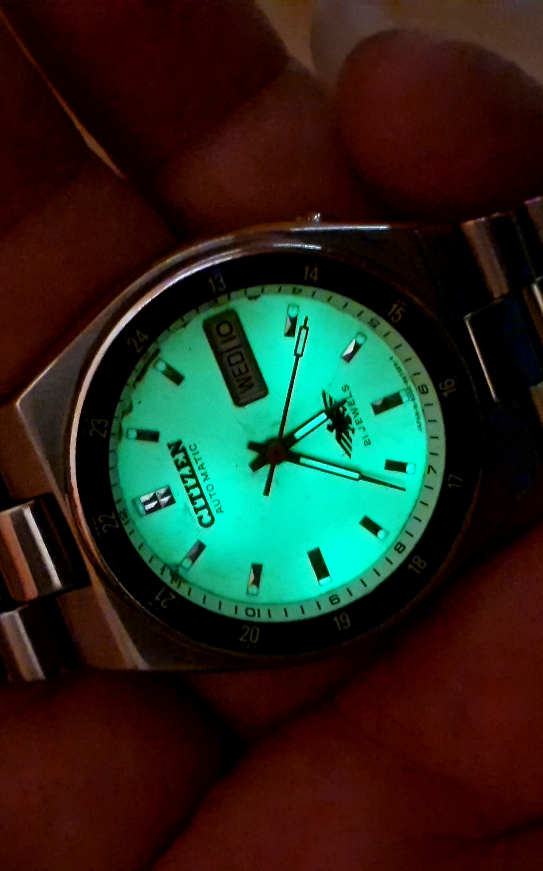 Citizen Eagle Automatic 'Glow in the Dark', Men's Fashion, Watches