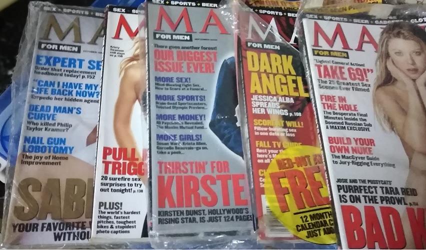 (SALE/TRADE) Vintage MAXIM Magazine US Edition - Year 1999 to 2000 ...