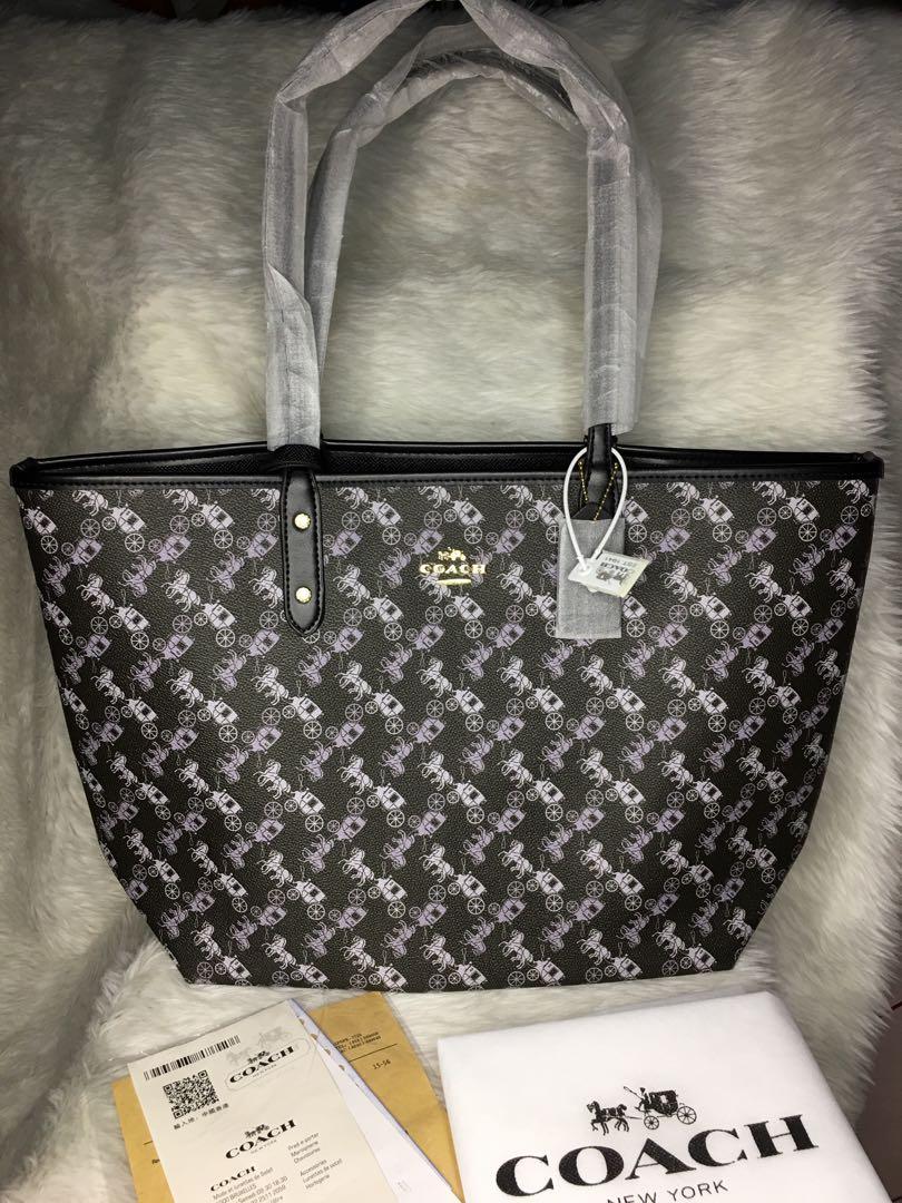 coach open tote bolsa