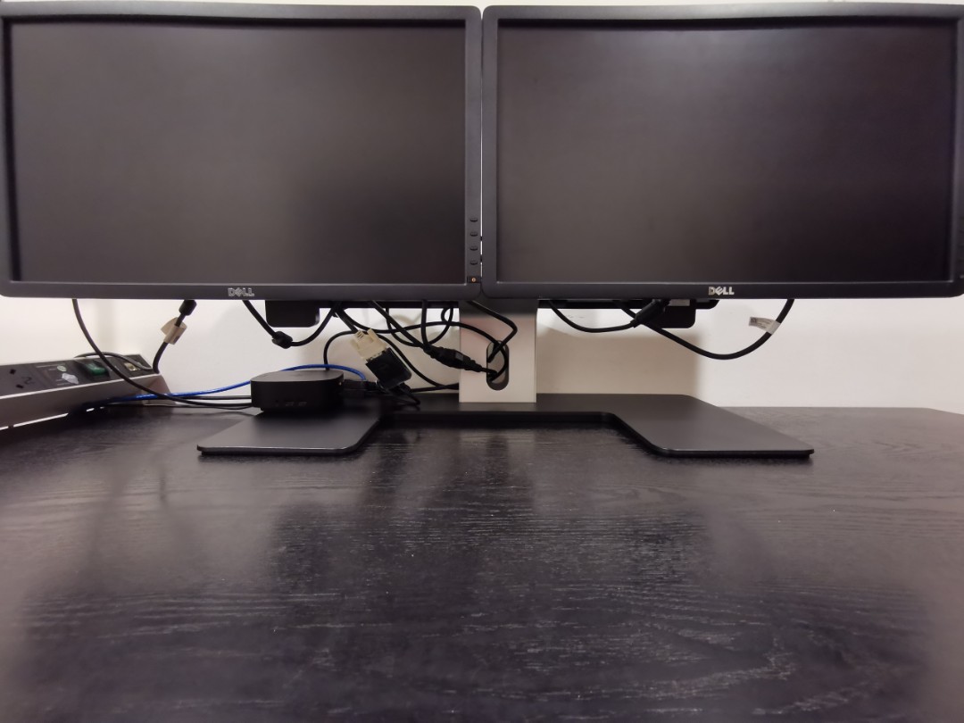 DELL MDS14A + DELL P2212H x 2 Dual 