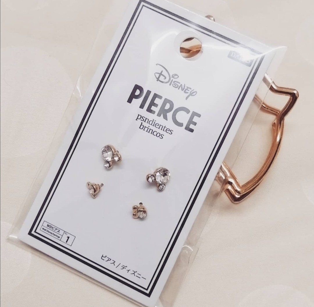 Disney Earrings from Daiso