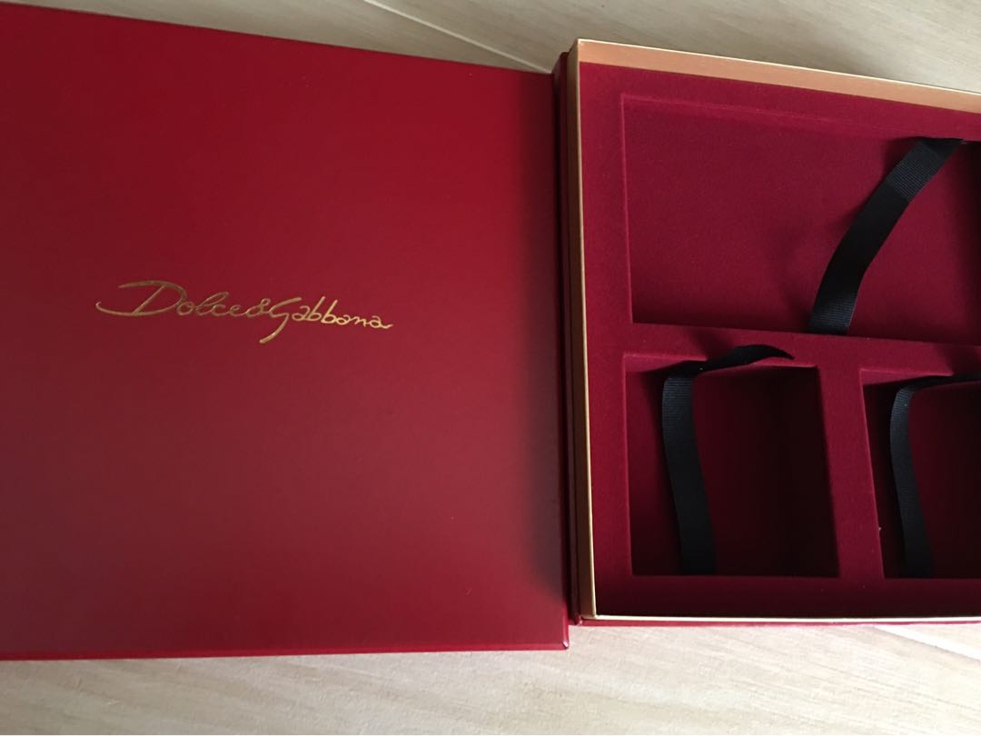 dolce and gabbana red box
