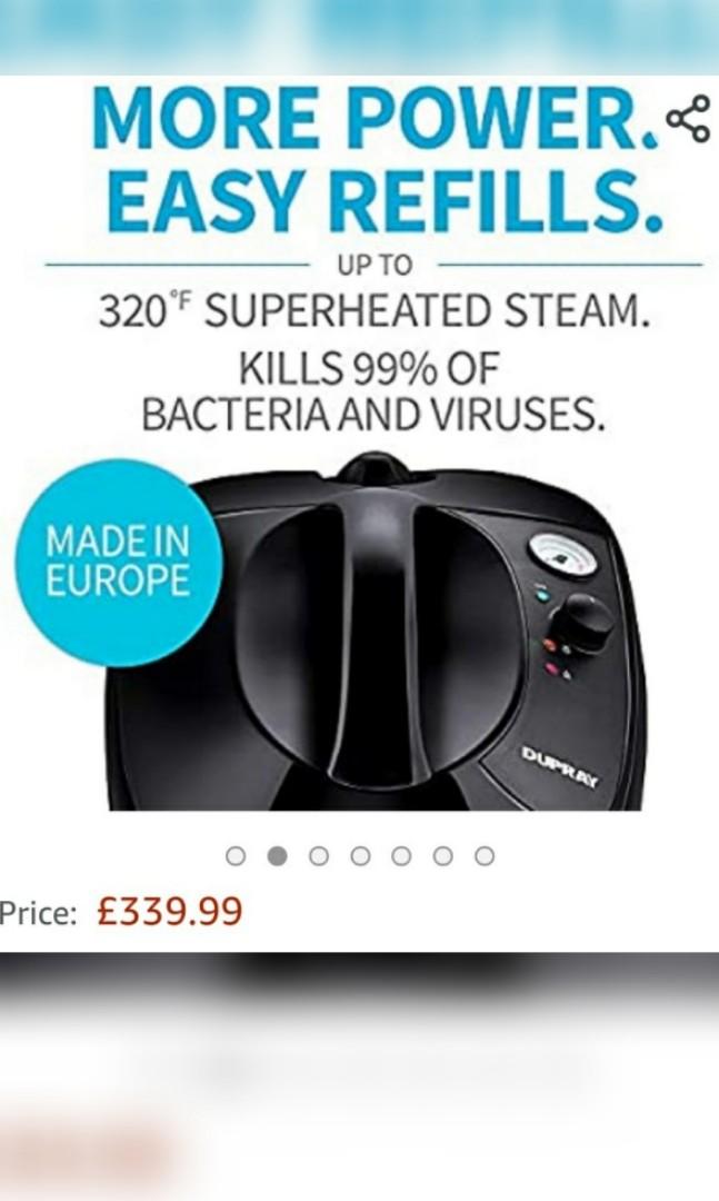 DUPRAY STEAM CLEANER, TV & Home Appliances, Vacuum Cleaner