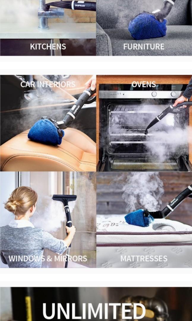 DUPRAY STEAM CLEANER, TV & Home Appliances, Vacuum Cleaner