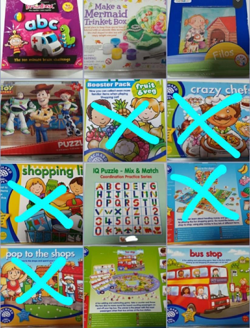 Orchard Toys POP TO THE SHOPS Kids Children's Educational Game Puzzle 5 yrs+BN 